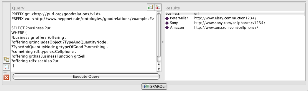 Query results to query 4.2