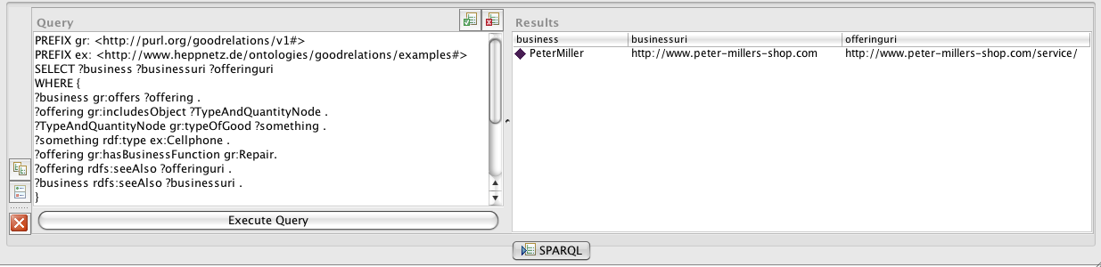 Query results to query 4.4