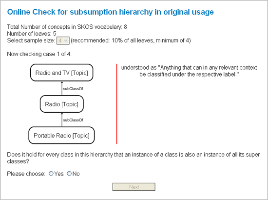 Example of an Online Check